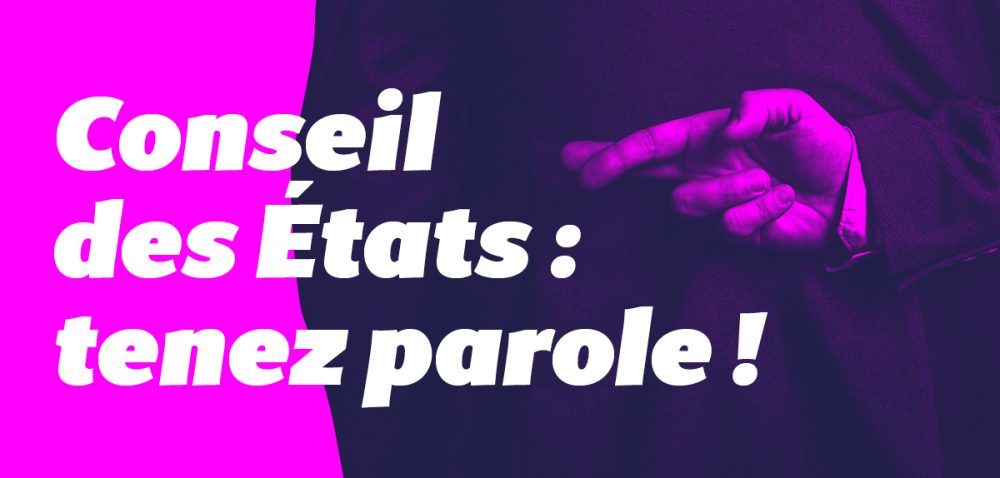Tenir parole