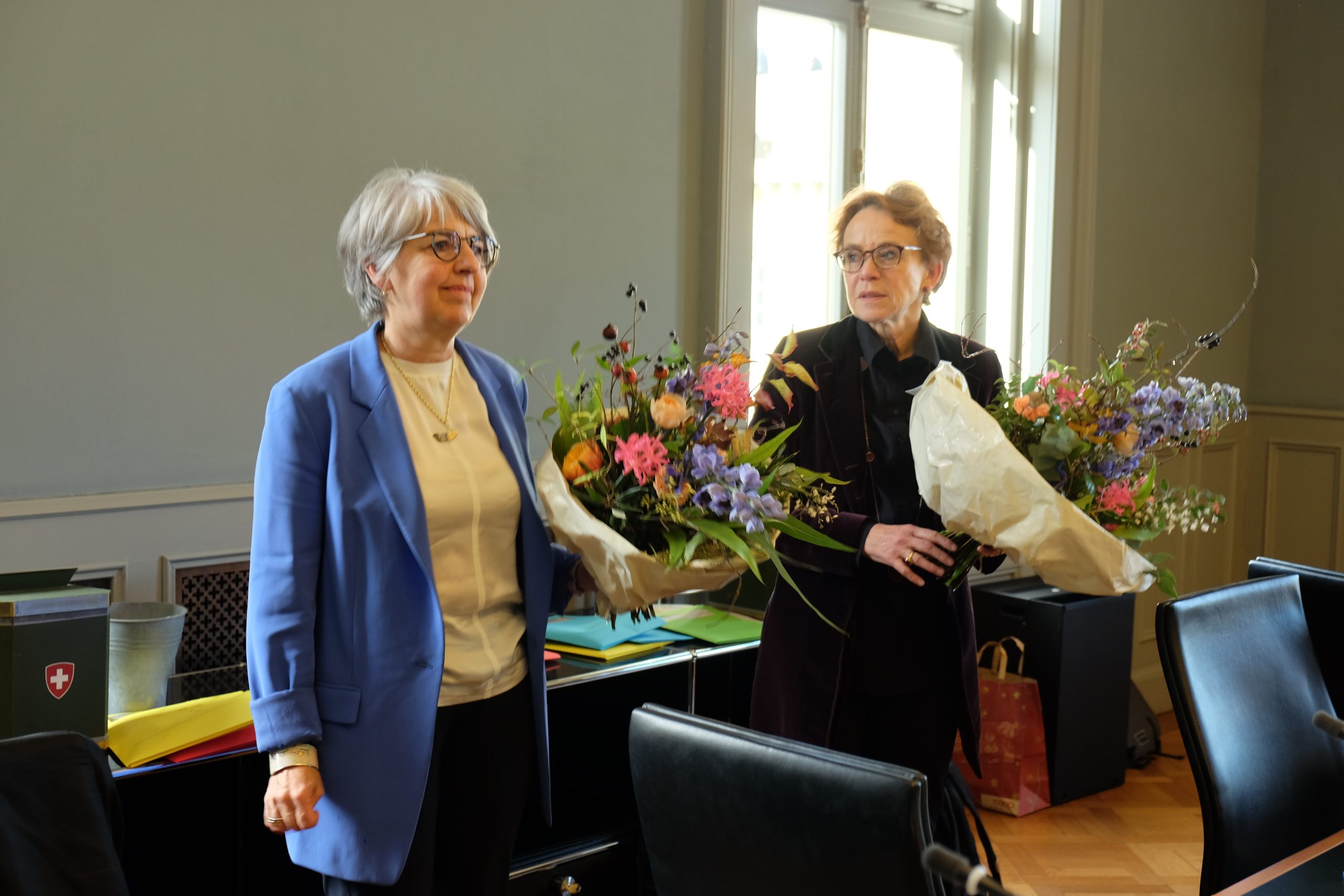 Bundesratswahl: SP präsentiert Zweierticket mit Elisabeth Baume-Schneider und Eva Herzog