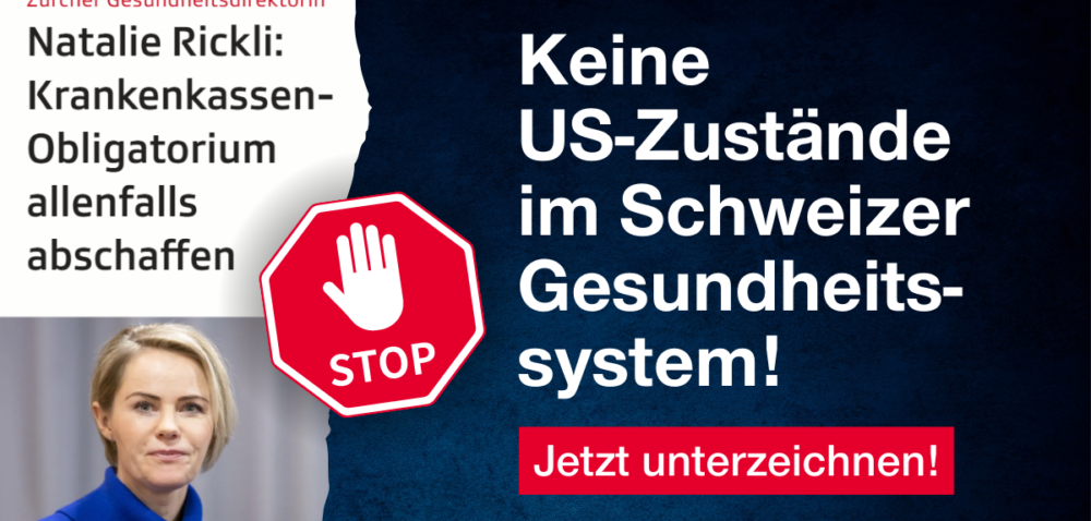 So nicht, Natalie Rickli!