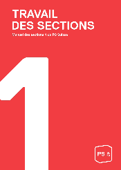 Travail des sections - Nouvelle version