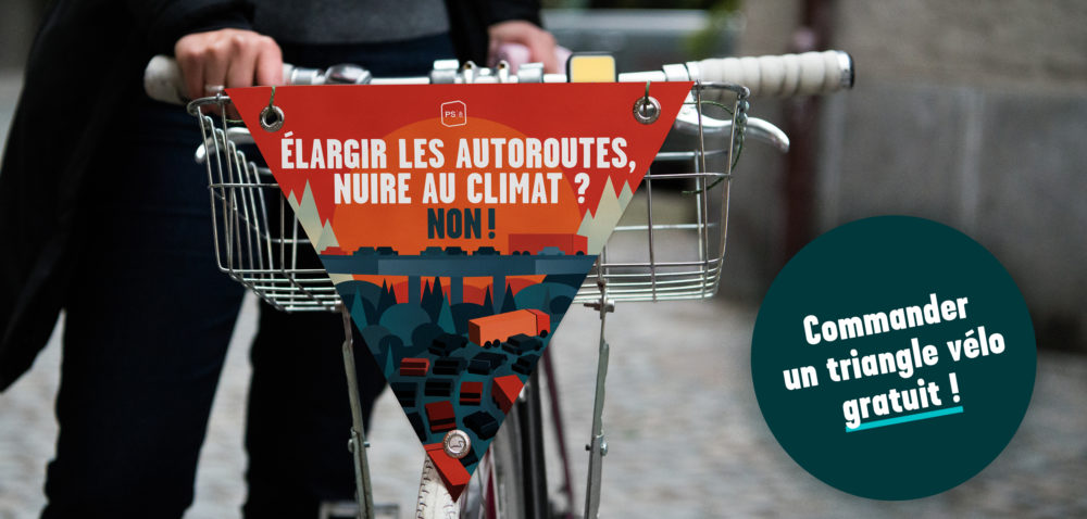 Commander un triangle vélo contre l’extension des autoroutes