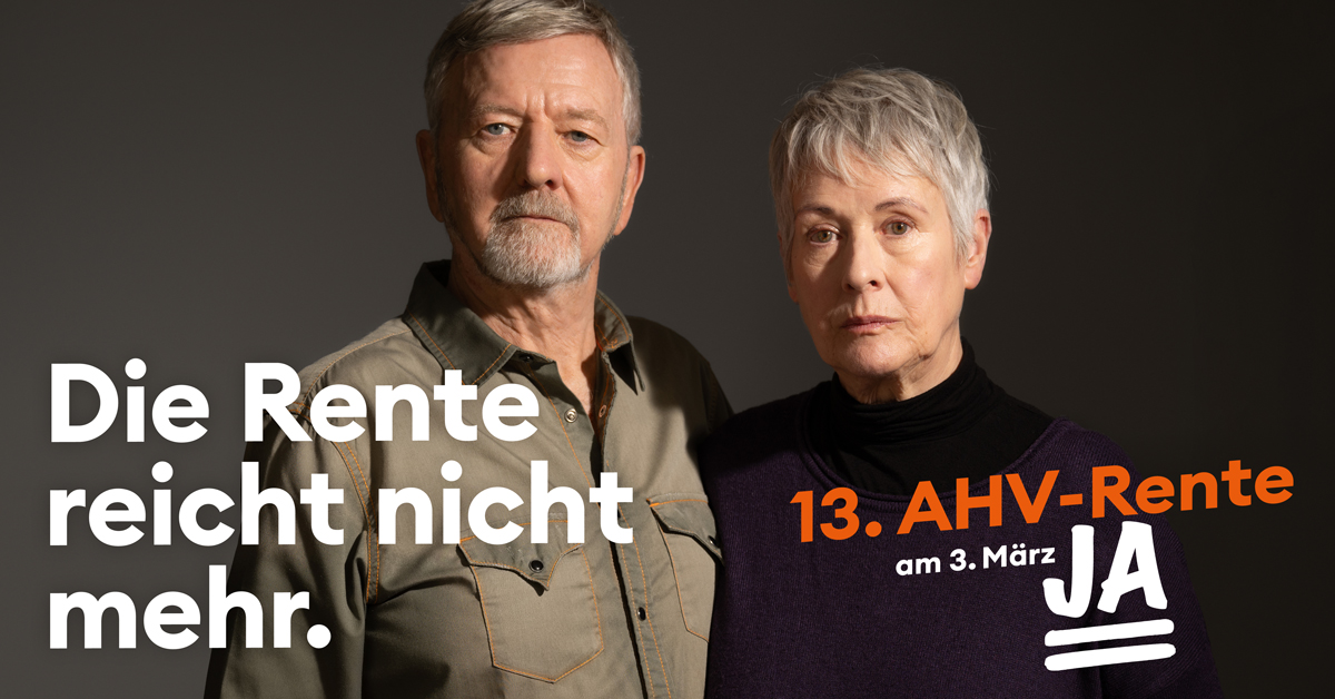 Mehr AHV-Rente für alle