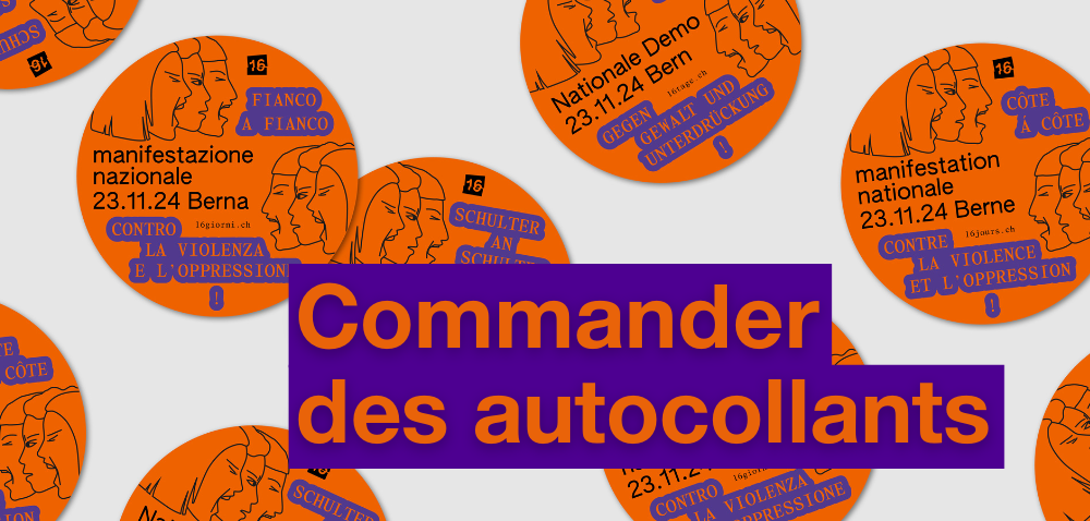 Autocollants pour la manifestation