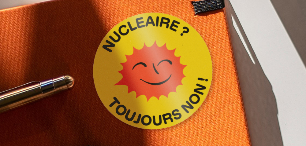 Autocollants anti-nucléaire