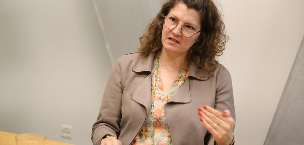 Interview Lausanne de Nicole Bardet, directrice de la Banque Alternative