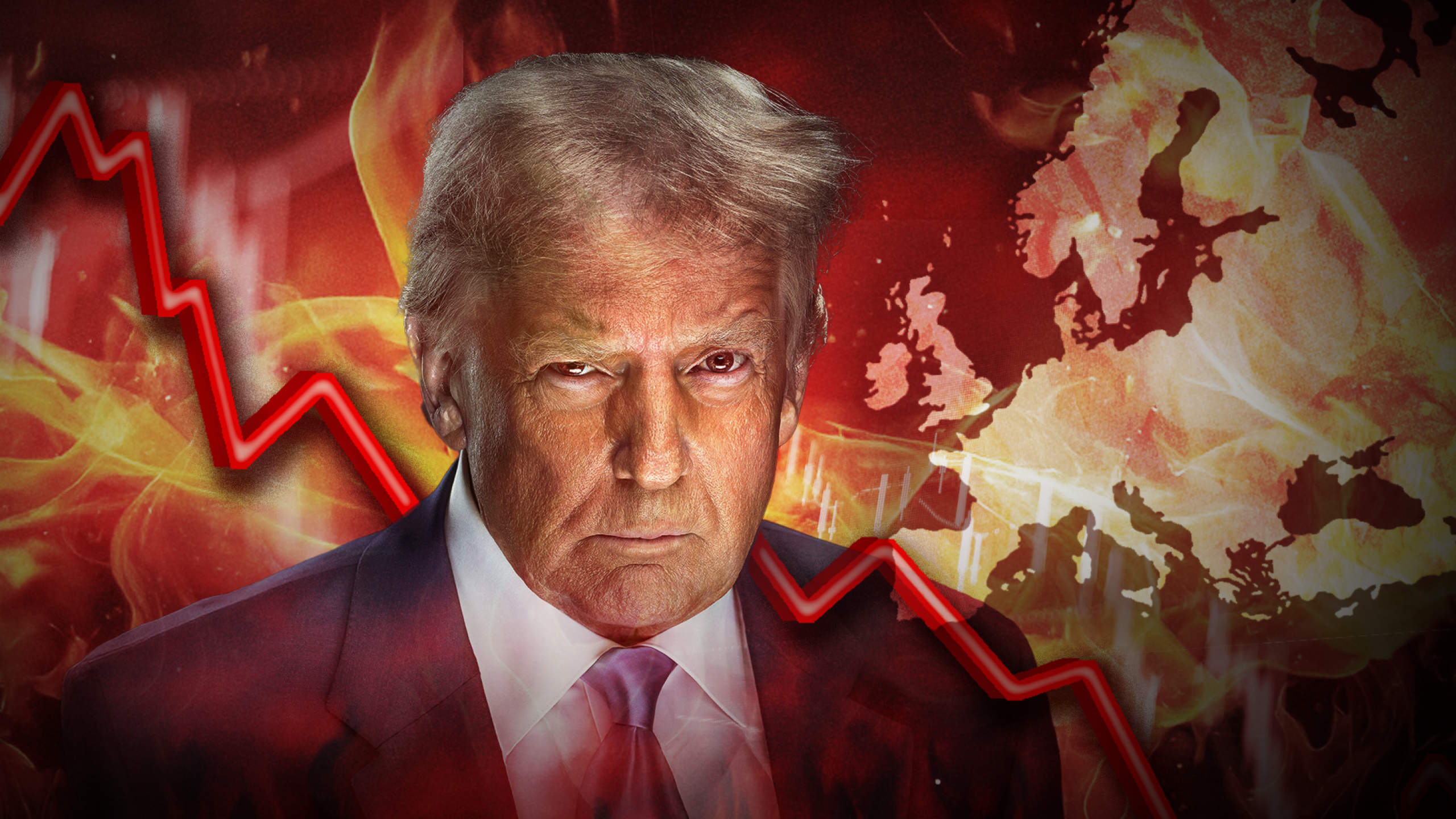 Hintergrundbild Face à Trump