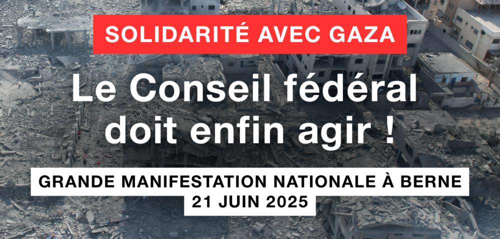 Gaza : Manifestation nationale